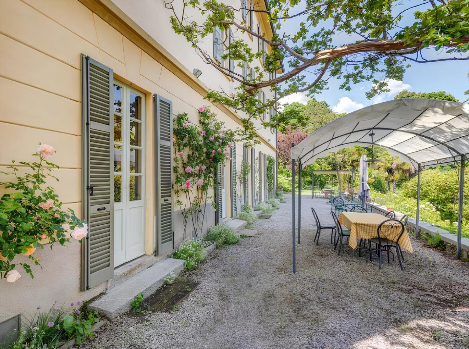 Villa Corti Lakeview Como Exterior foto