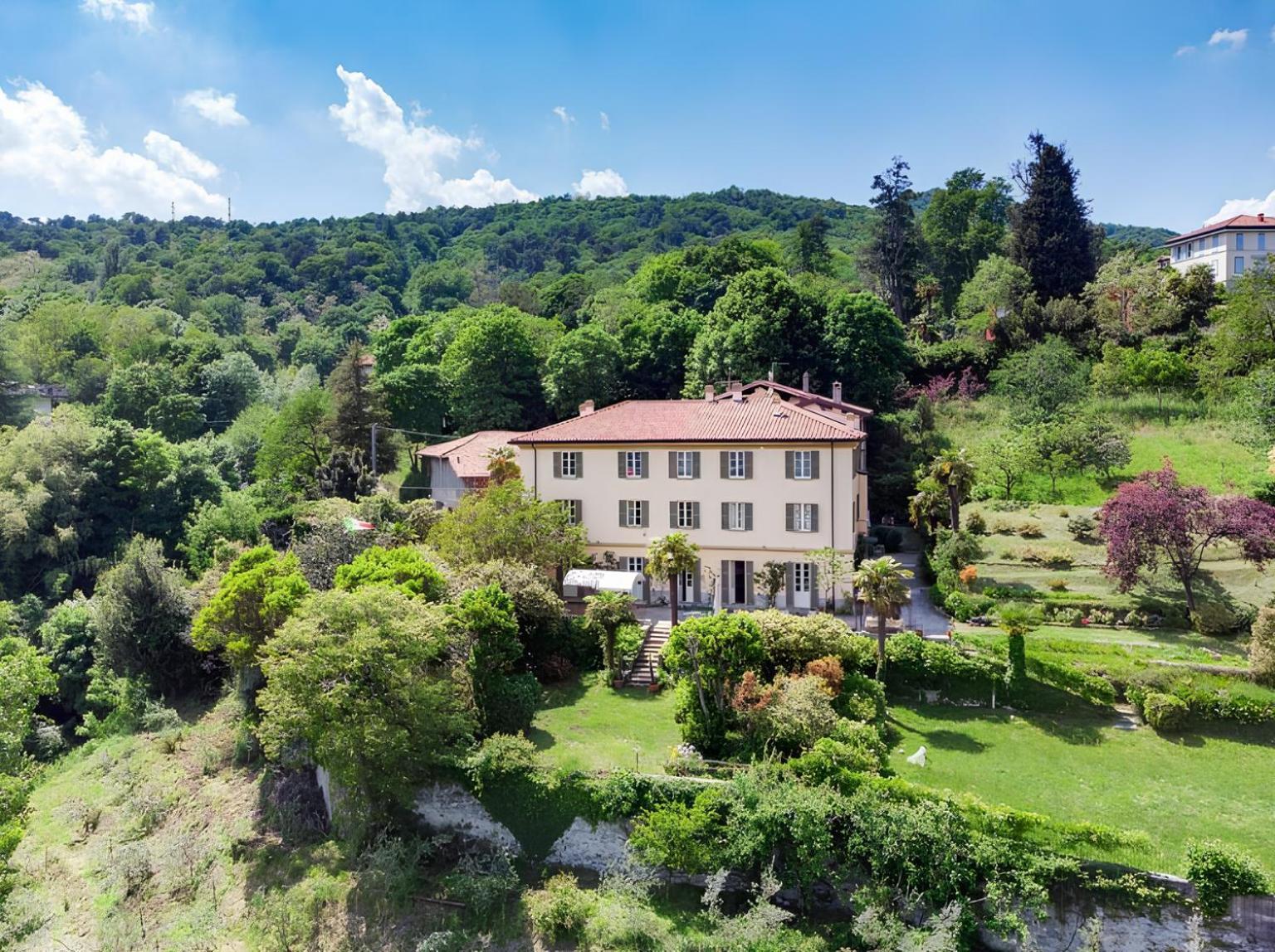 Villa Corti Lakeview Como Exterior foto