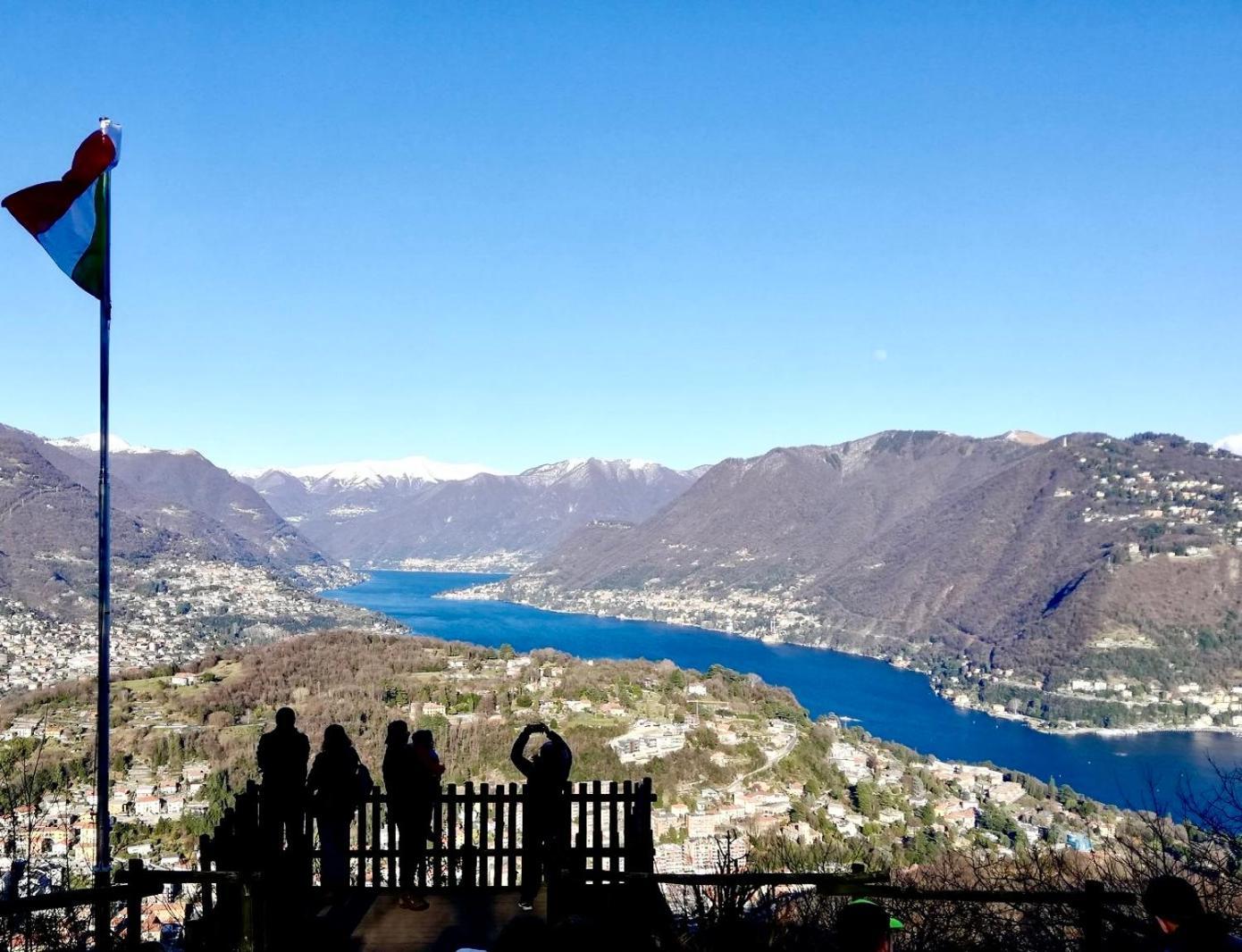 Villa Corti Lakeview Como Exterior foto