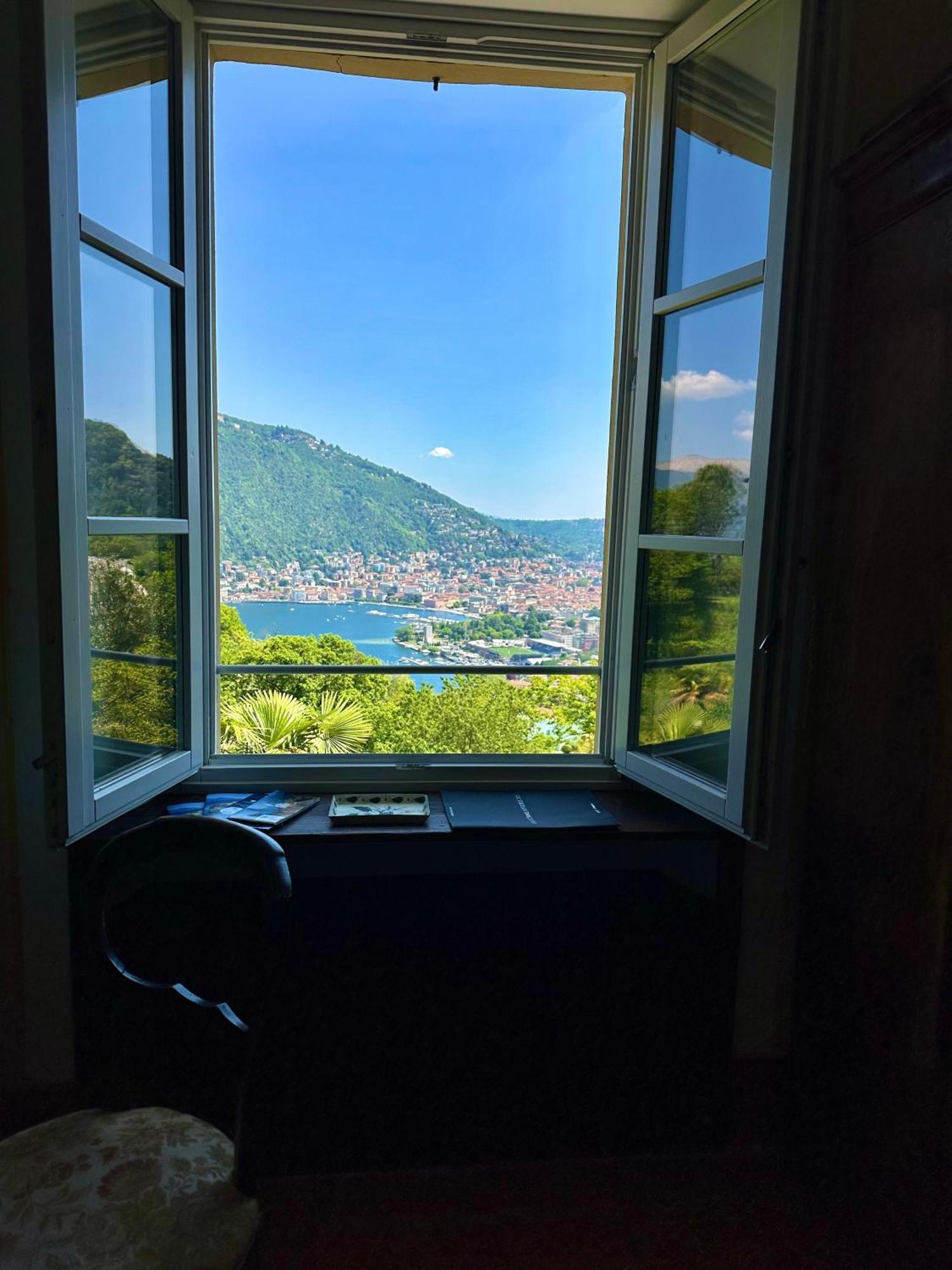 Villa Corti Lakeview Como Exterior foto