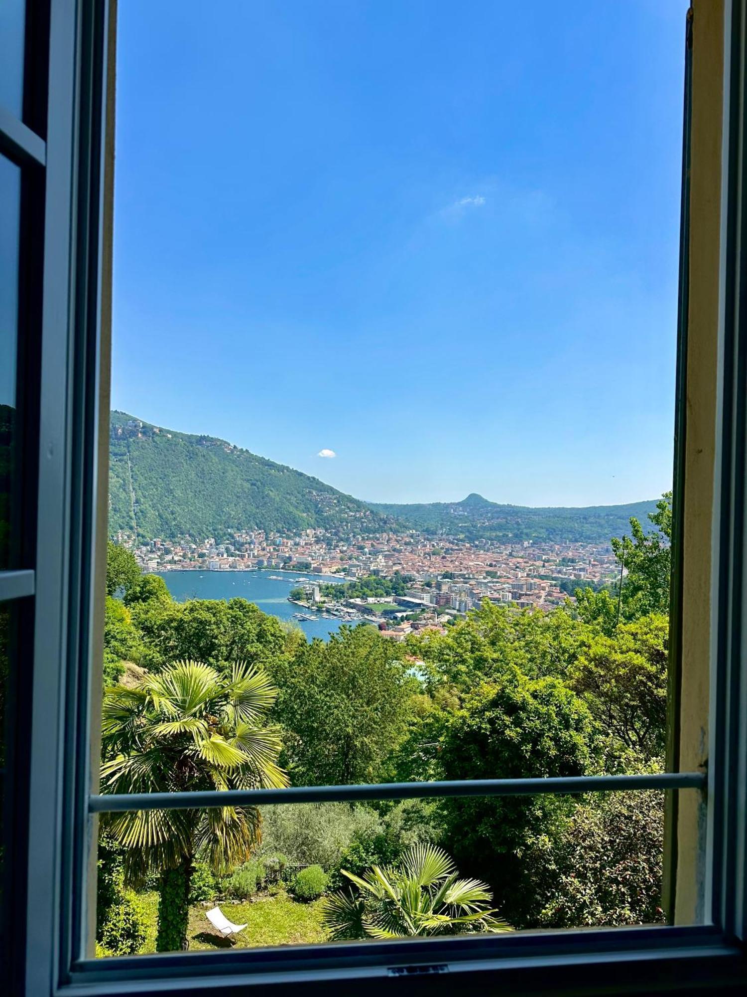 Villa Corti Lakeview Como Exterior foto