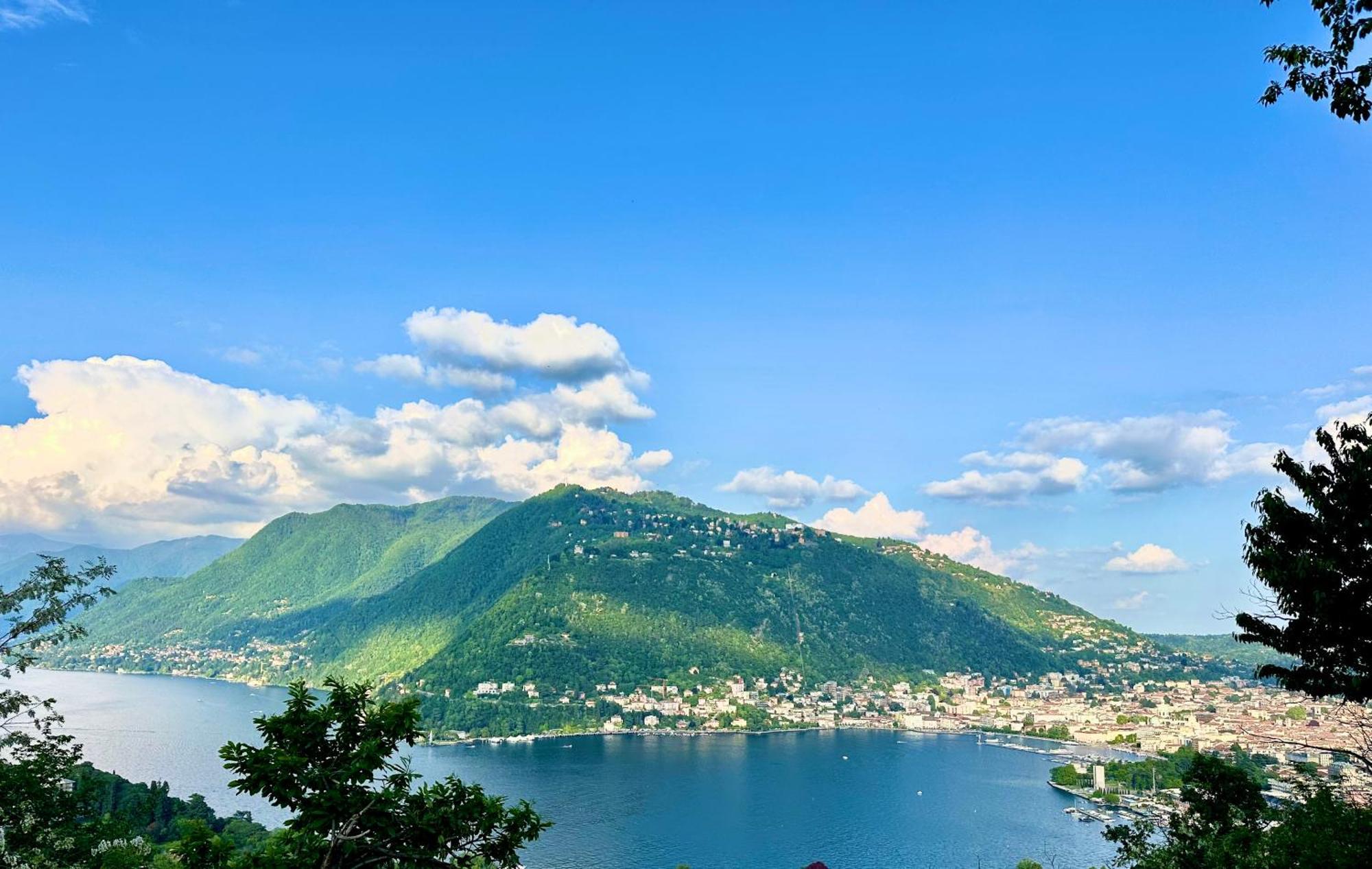 Villa Corti Lakeview Como Exterior foto